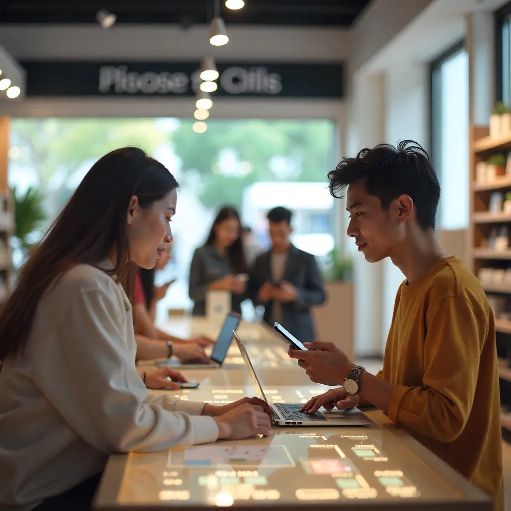 Professional shopping consultation